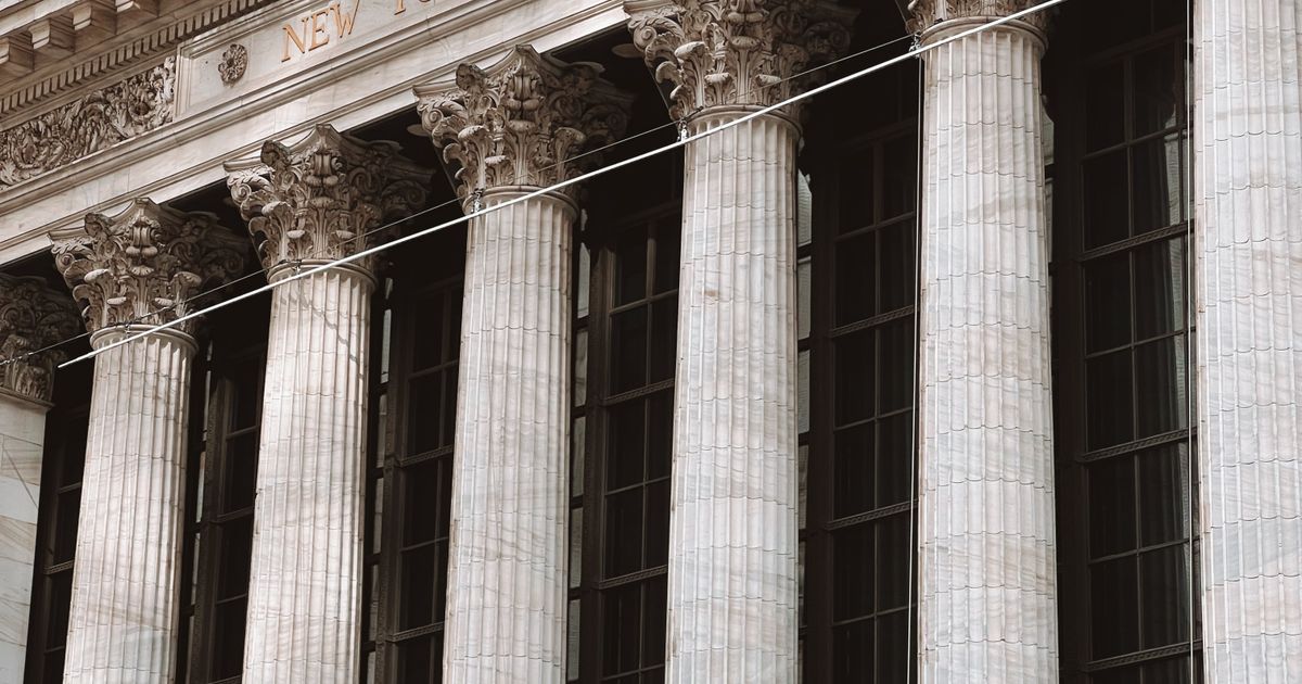 Columnas de la Bolsa de Nueva York